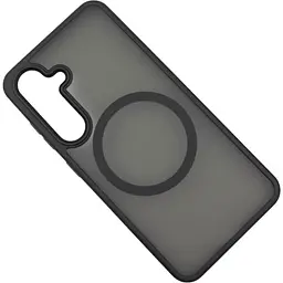 Чохол Epic Metal Buttons with MagSafe для Samsung Galaxy S25 Edge Black [141794] - мініатюра 3