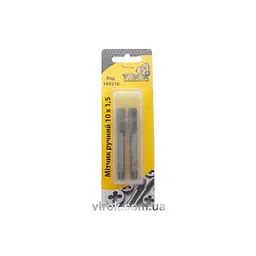 Мітчик VIROK М10х1.5 2 шт. сталь 9ХС DIN 2181 ГОСТ 3266-81(14V210) - мініатюра 3