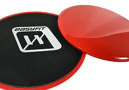 Диски для глайдингу EasyFit червоні (пара) - мініатюра 2