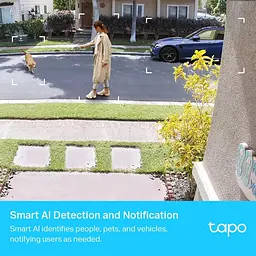Розумна бездротова система відеоспостереження TP-Link Tapo C420 2MP N300 зовнішня - мініатюра 4