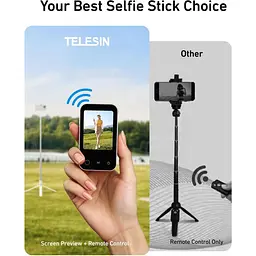 Селфі-монітор Telesin Magnetic Screen Mini White (P5-RMT-06) [170361] - мініатюра 8