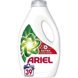 Гель для прання Ariel Extra clean Сила екстраочищення 1.95 л