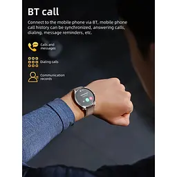Смарт-годинник Hoco Y22 AMOLED 36 мм чорний - мініатюра 6
