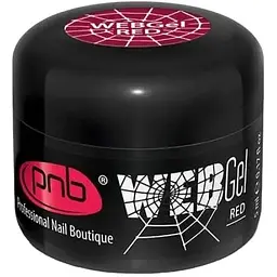 Гель павутинка PNB UV/LED Web Gel Red 5 мл - мініатюра 2