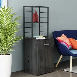 Стіл-тумба трансформер Смарт 4/1 з етажеркою Ferrum-decor 1430x1450x500 Чорний метал ДСП Сосна Кембра 16 мм (FRD-105125) - мініатюра 5