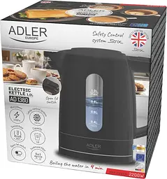 Електрочайник Adler AD 1380 Black [152856] - мініатюра 8
