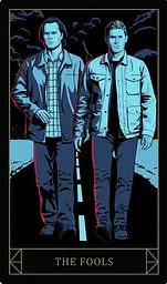 Карти Таро Tarot Deck Надприродне supernatural 78 штук в комплекті 10 см - мініатюра 2