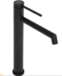 Змішувач для умивальника Rea Foss black matt високий (REA-B5320)