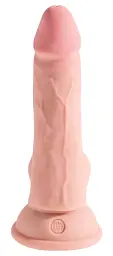Фалоімітатор King Cock Plus 6.5 Triple Density Cock With Balls 20.3 см тілесний - мініатюра 4