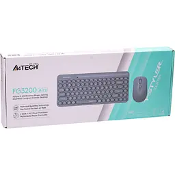 Комплект (клавіатура + миша) A4Tech Fstyler FG3200 Air2 Blue [140901] - мініатюра 8