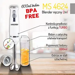 Блендер Mesko MS 4624 - мініатюра 9