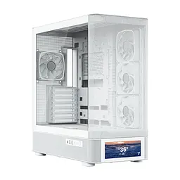Корпус для ПК Modecom VOLCANO AQ500 ARGB LCD 6.2 (MC-A-AQ500-4FA-W) - мініатюра 4