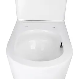 Унітаз-компакт Qtap Scorpio безободковий Ultra Quiet з сидінням Soft-close QT14222125AUQW, Білий - мініатюра 3