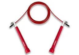 Швидкісна скакалка EasyFit Speed Cable Rope 3 м зі стальним тросом червона (EF-2039-R)