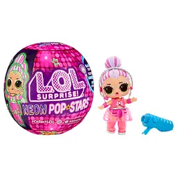Ігровий набір з лялькою L.O.L. Surprise! Neon Pop Зірочки в асортименті (120674) - мініатюра 4