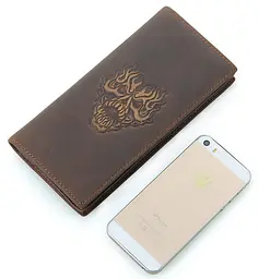 Чоловічий шкіряний гаманець Vintage 9х19 см acs0016064 - мініатюра 5
