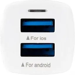 Автомобільний зарядний пристрій Gelius Apollo Pro GP-CC01 White з кабелем Type C - мініатюра 3
