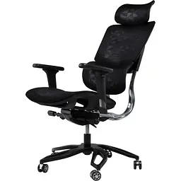 Офісне крісло GT Racer B-526 Black [125584] - мініатюра 2