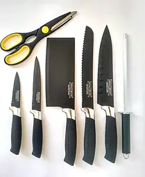 Набір ножів Royalty Line RL-BLK8-W black - мініатюра 4
