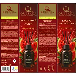 Аромадифузор Quesada Екзотичний кавун 100 мл - мініатюра 3