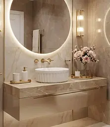 Умивальник Rea Duo накладний 38x38 см white REA-U3602 - мініатюра 2