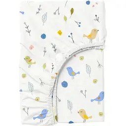Простирадло на резинці Cosas GOLDEN SONGBIRDS 90х200х20 см (GoldenSongbirds_90x200x20)