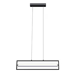 Світильник LED smart PRADA-P+пульт 90W 3000-5000K IP20 прямокутник чорно-білий Violux ( 220735 )