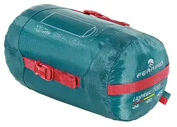 Спальний мішок Ferrino Lightec 700 SQ/+20°C Green Right (86154NVVD) - мініатюра 3