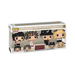 Набір фігурок Funko Pop Фанко поп Queen 4-Pack Queen Квін Набір 4 персонажа Квін 10 см Q 4PQ 4P - мініатюра 3