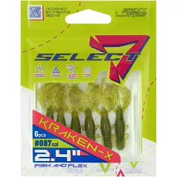 Силікон Select Kraken-X SE 2.4" 087 (6 шт/уп) - мініатюра 2