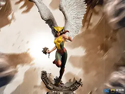 Статуетка DC Comics Hawkgirl deluxe art scale 1/10 (Дівчина-яструб) - мініатюра 2