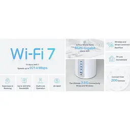 MESH-система TP-Link Mesh-система Deco BE65 2-Pack (DECO-BE65-2-PACK) - мініатюра 13