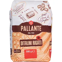 Макаронні вироби Pallante Ditalini rigati 500 г