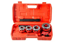 Набір клуп плашок трубних ручних круглих Intertool 3/4" x 1/2" x 1" x 1-1/4" (у наборі 4 шт.) SD-8004 - мініатюра 5