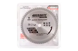 Диск пильний по дереву Granite 230 x 60T x 22.2 мм - мініатюра 2