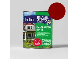 Емаль алкідна ПФ-115 BELLINI Вишневий 0.9кг