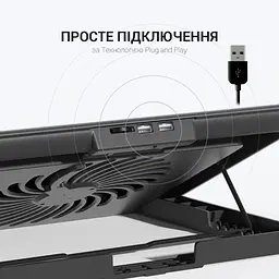 Підставка для ноутбука до 17 CP500B Black OfficePro teh0023859 - мініатюра 7