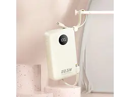 Зовнішній акумулятор (Power Bank) Dudao 20000mAh K14+ 22.5W White (6977196680023) - мініатюра 7