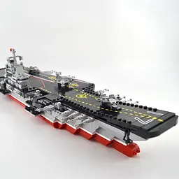 Конструктор Корабель Авіаносець Aircraft Carrier 1379 Деталей XingBao - мініатюра 8