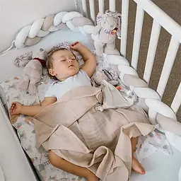 Іграшка-обіймашка BabyOno Кролик Мілі 16х28 см (2179421570) - мініатюра 2