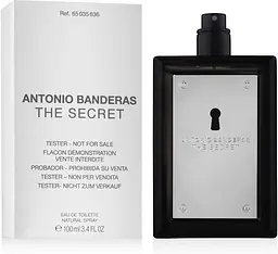 Оригінал Antonio Banderas The Secret 100 мл ТЕСТЕР туалетна вода