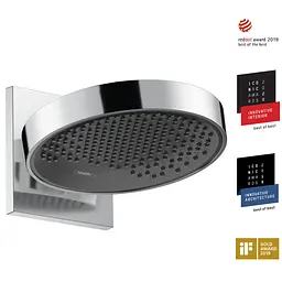 Верхній душ з настінним тримачем Hansgrohe Rainfinity 26226000, Хром
