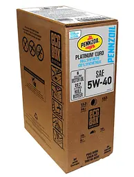 Моторна олива Pennzoil Platinum Euro 5W40 24/1 Qt Ecobox 22,71л.