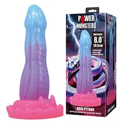 Фалоімітатор Power Monsters Void Python, 20.5 см (мульті) - мініатюра 8