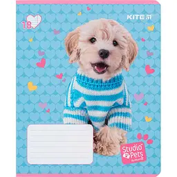 Набір зошитів Kite Studio Pets А5 в лінійку 18 аркушів 20 шт. (SP24-237) - мініатюра 6