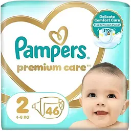 Підгузки Pampers Premium Care Розмір 2 (4-8 кг) 46 шт