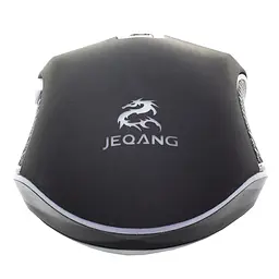 Дротова миша Jegang JM-1942 Black (3245-9471) - мініатюра 5
