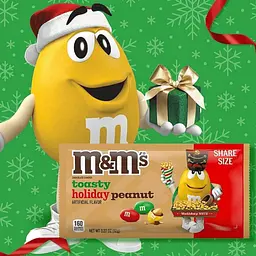 Драже M&M's Toasty Holiday Peanut 92г - мініатюра 4
