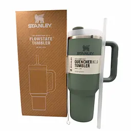 Термокухоль Stanley Quencher H2.0 Tumbler з неіржавкої сталі 1,18 л Dark Olive KT7001965
