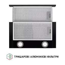 Витяжка телескопічна Perfelli TL 502 BL LED - мініатюра 7